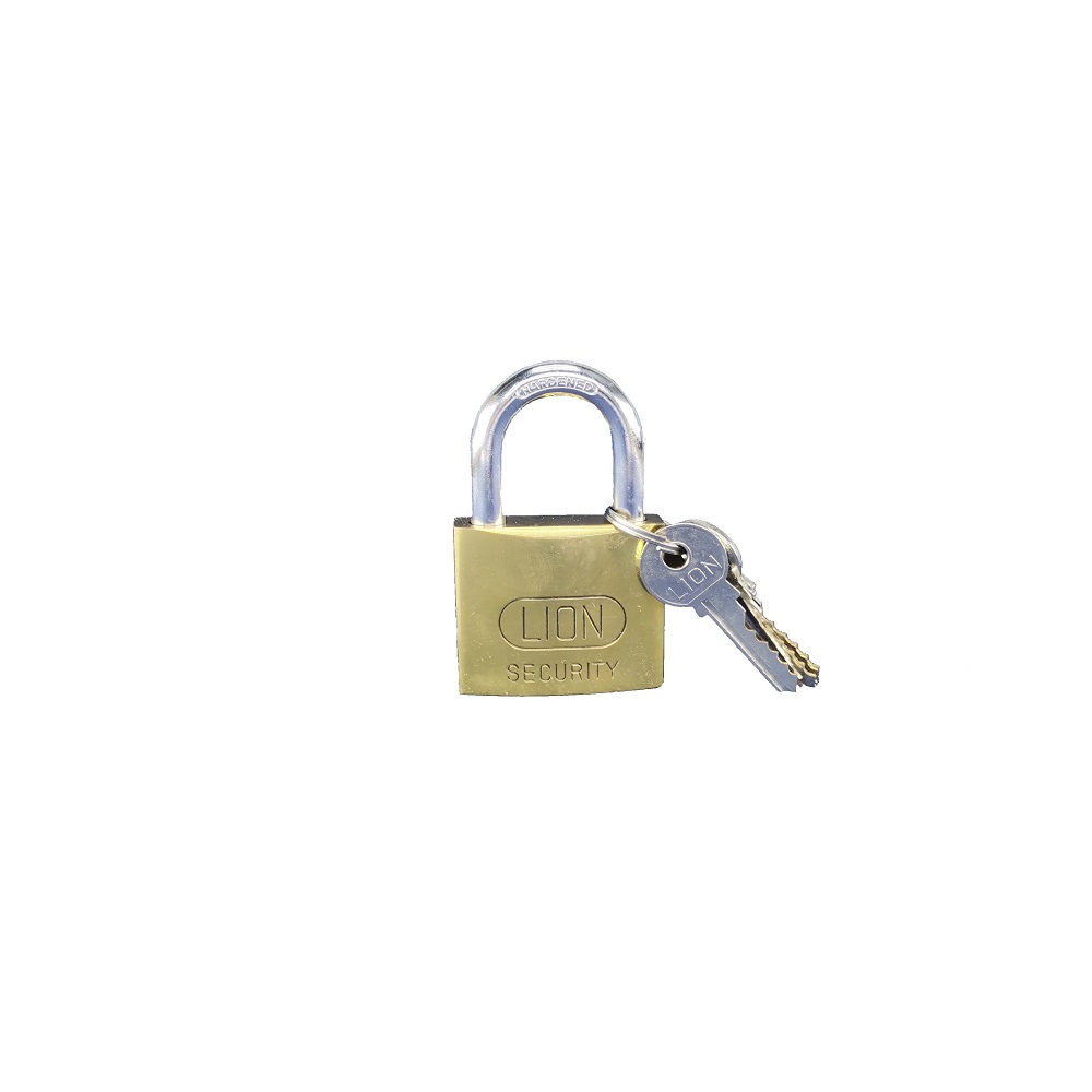 قفل آویز برنجی لیون سایز LION_50mm